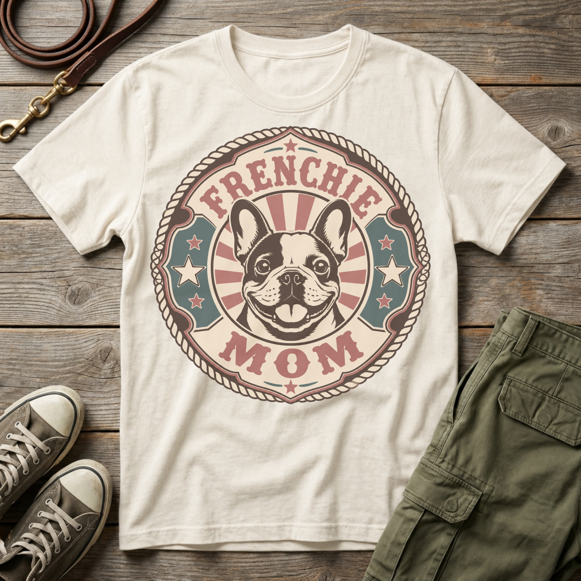 Frenchie Mom T-Shirt