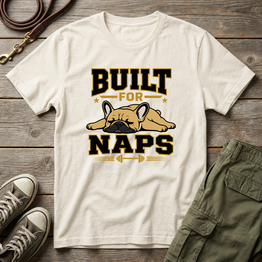 Frenchie Built For Naps T-Shirt
