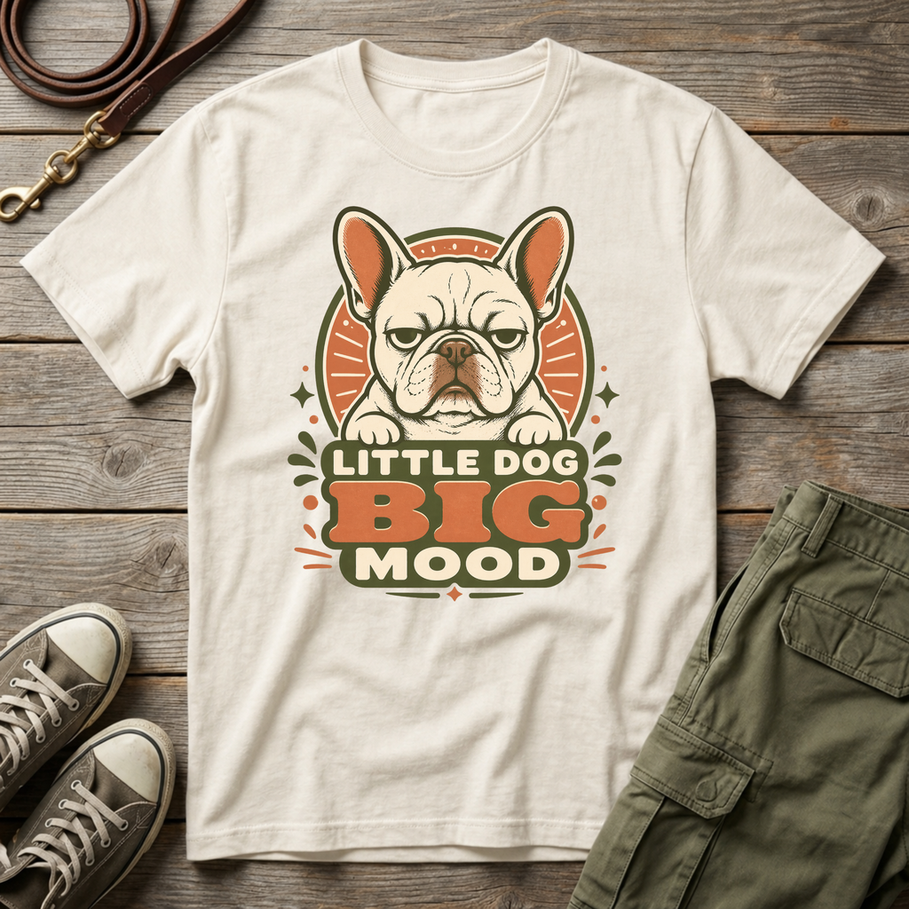 Frenchie Big Mood T-Shirt