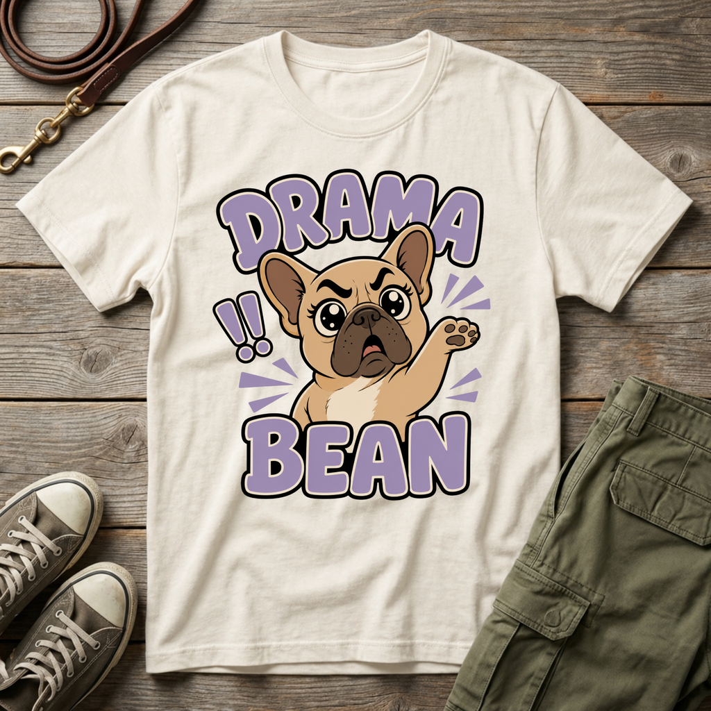 Frenchie Drama Bean T-Shirt