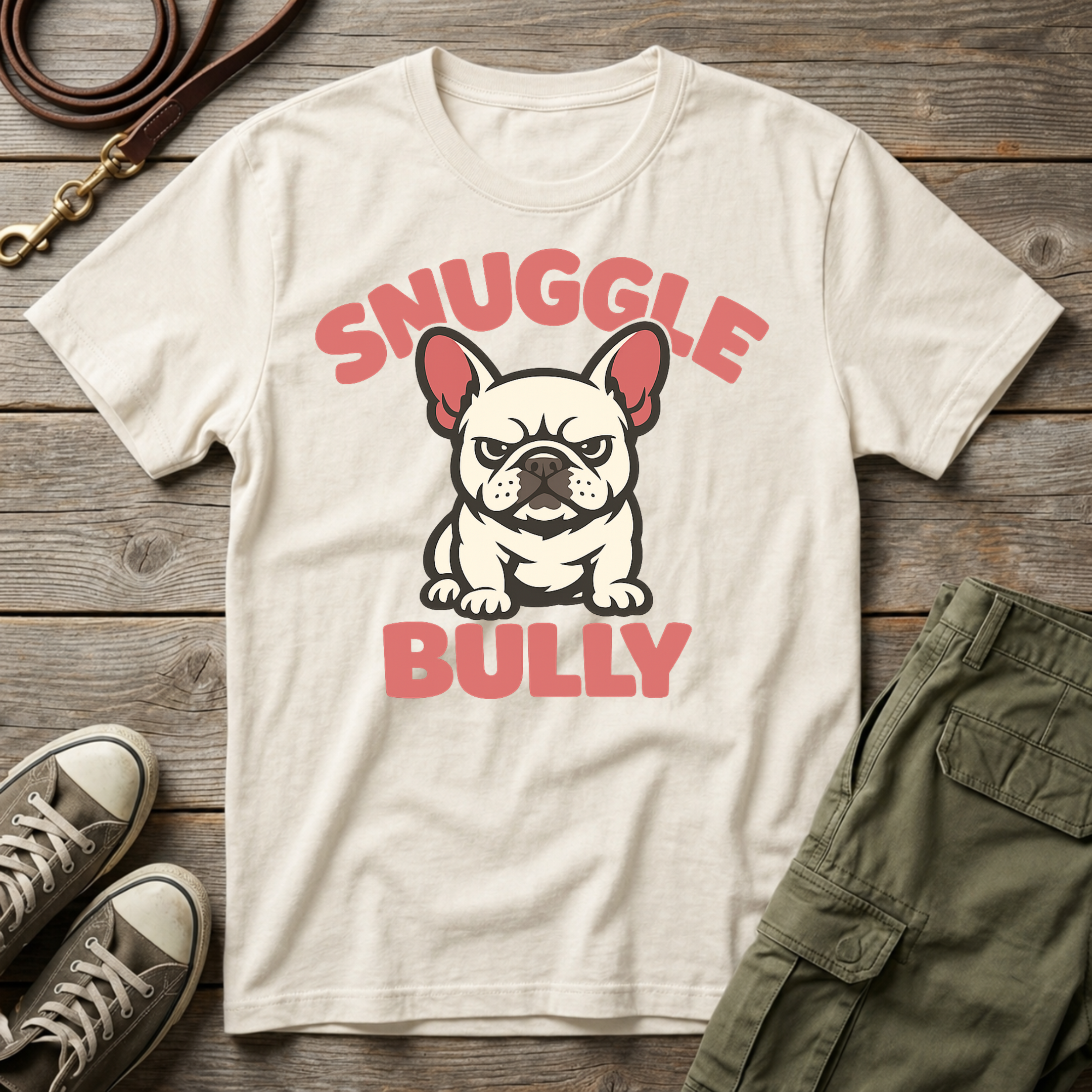 Frenchie Snuggle Bully T-Shirt