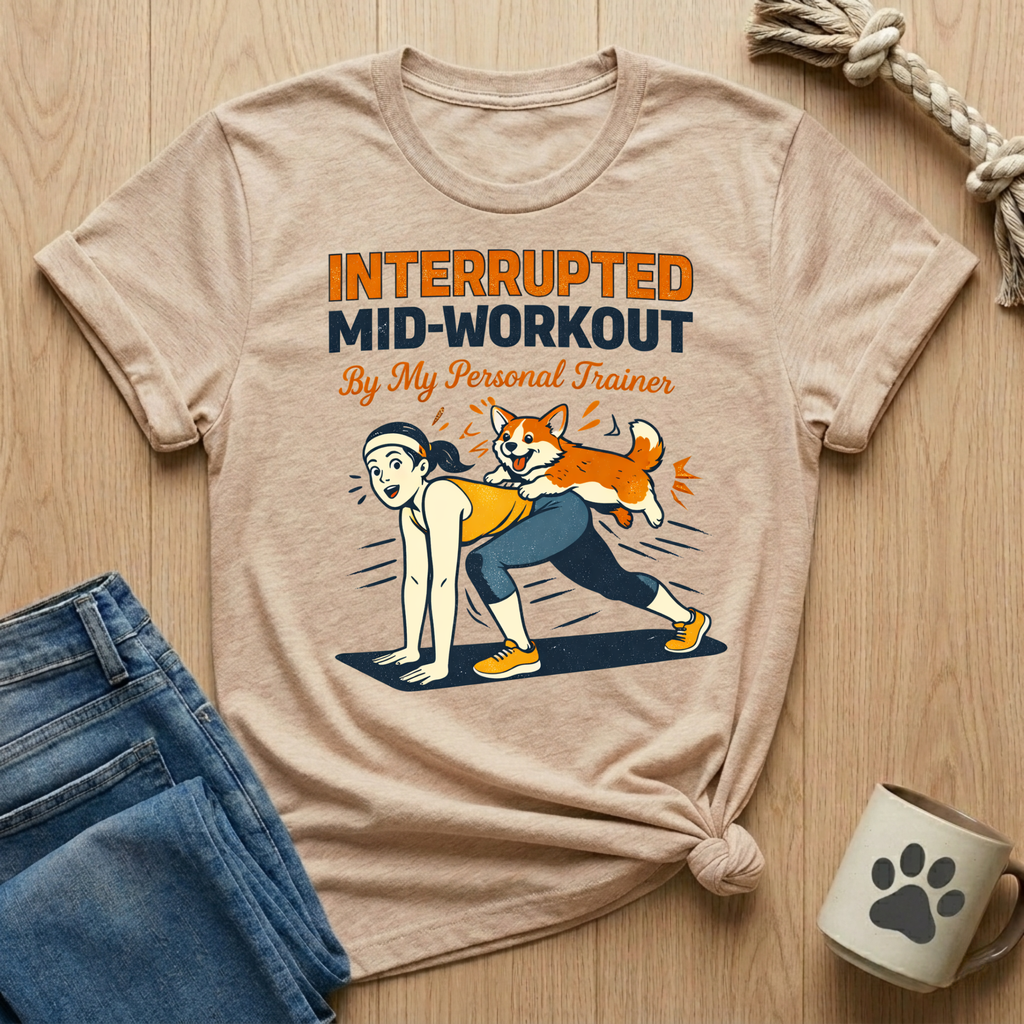 Interrupted Mid Workout T-Shirt