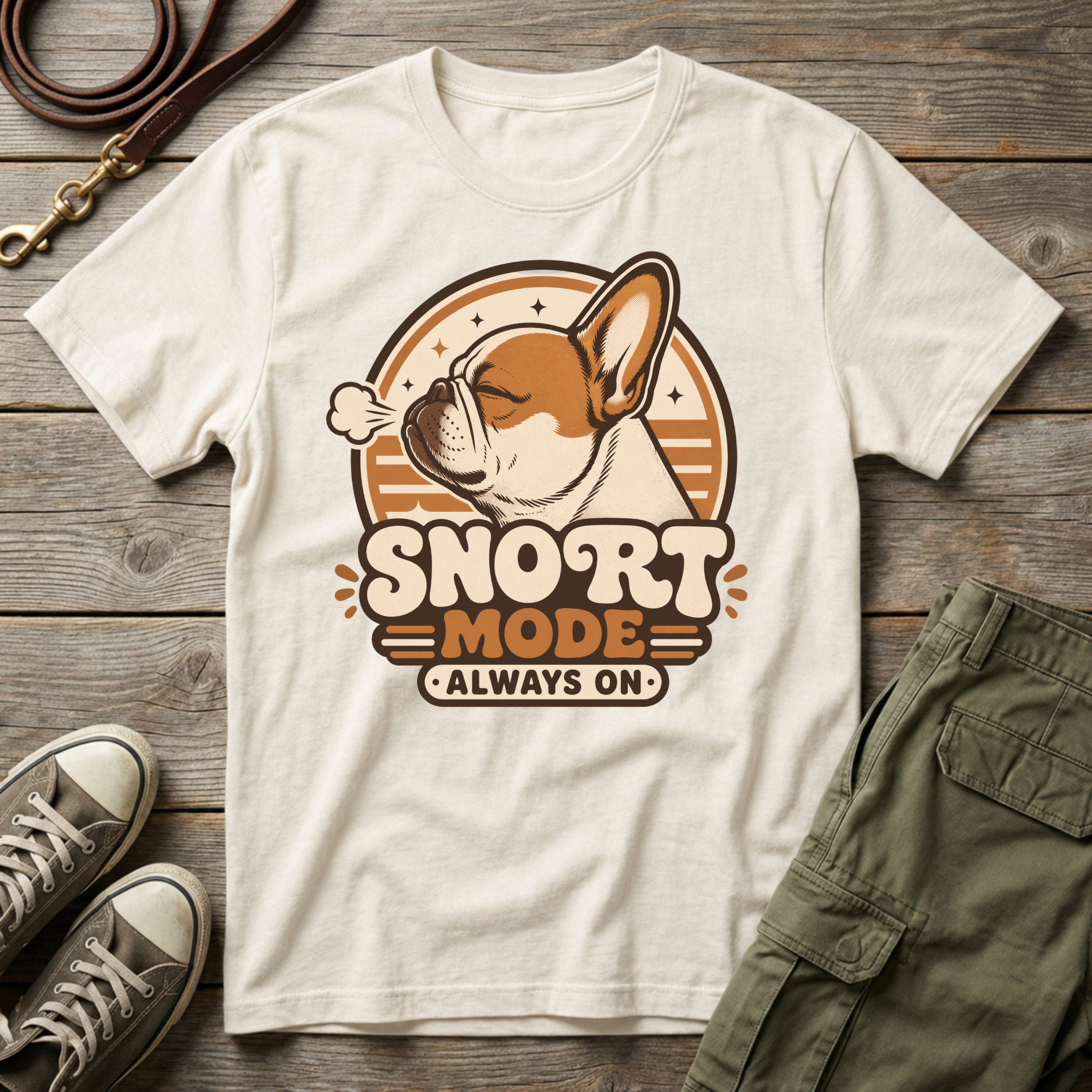 Frenchie Snort Mode T-Shirt
