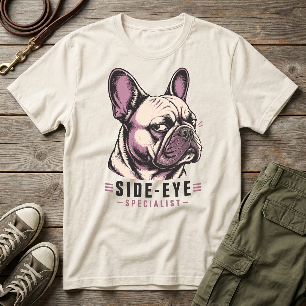 Frenchie Side Eye T-Shirt