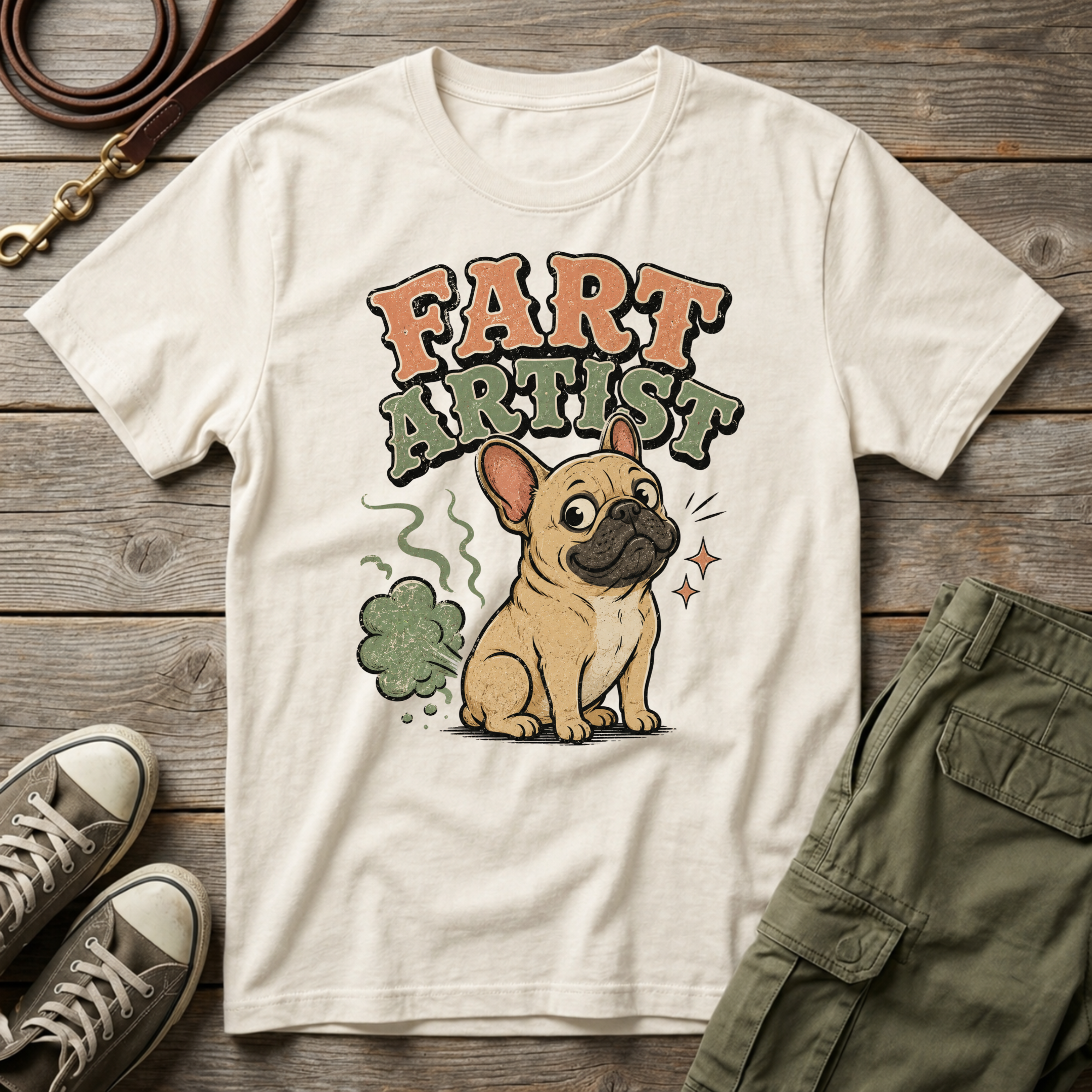 Frenchie Fart Artist T-Shirt