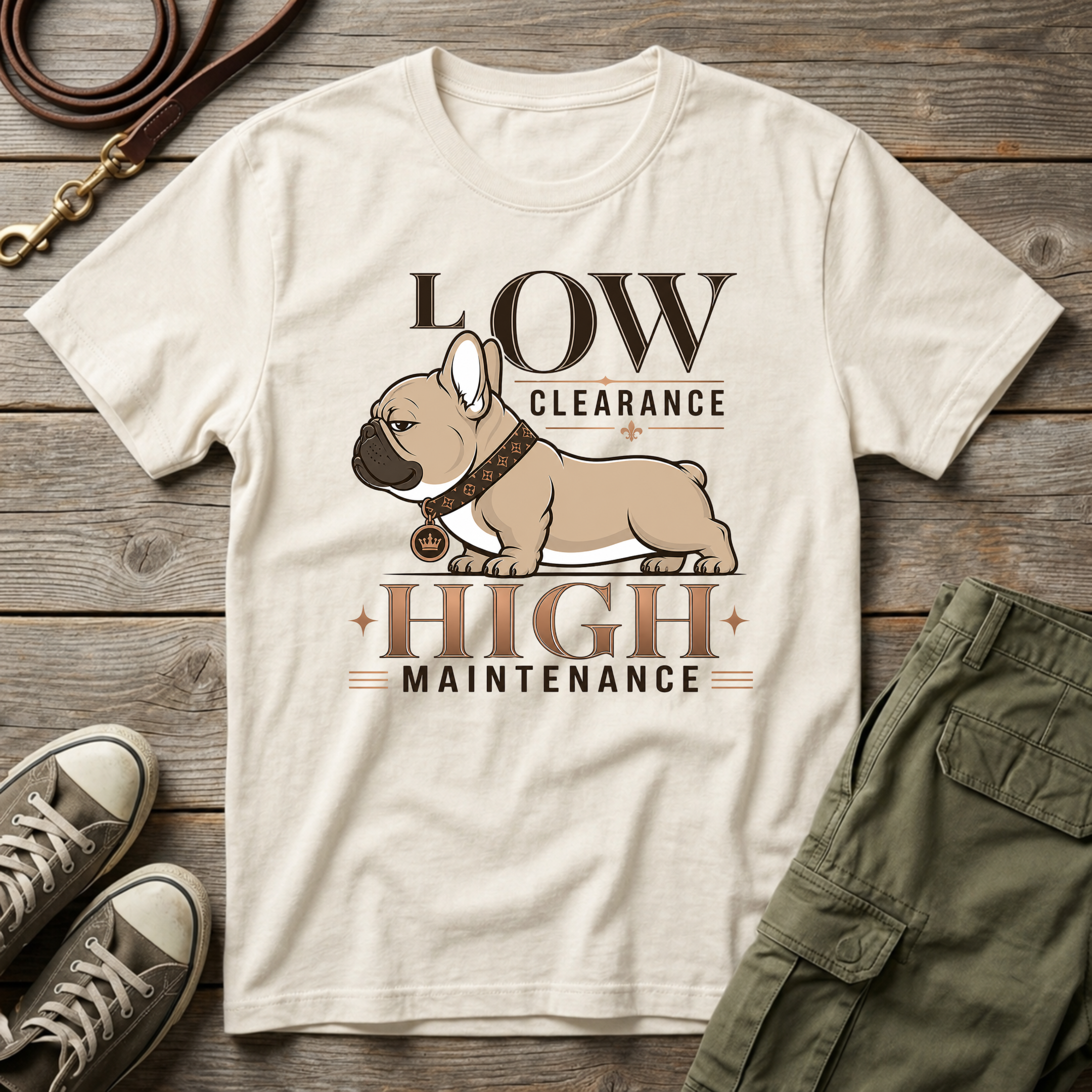 Frenchie Low Clearance T-Shirt