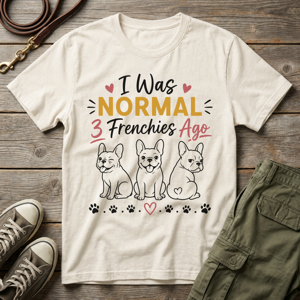 Normal 3 Frenchies Ago T-Shirt