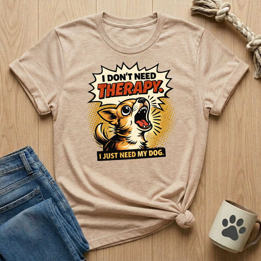 I Don't Need Therapy, I Just Need My Dog T-Shirt