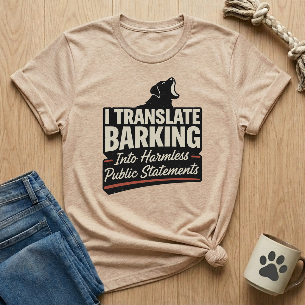 I translate Barking T-Shirt