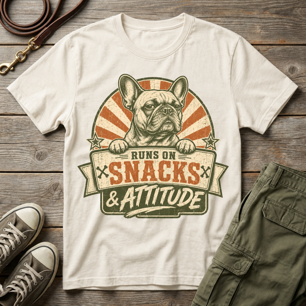 Runs on Snacks and Attitude T-Shirt