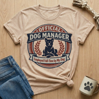 Official Dog Manager T-Shirt