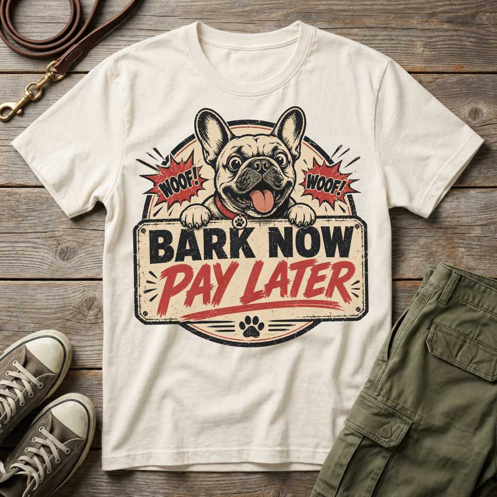 Bark Now Pay Later T-Shirt