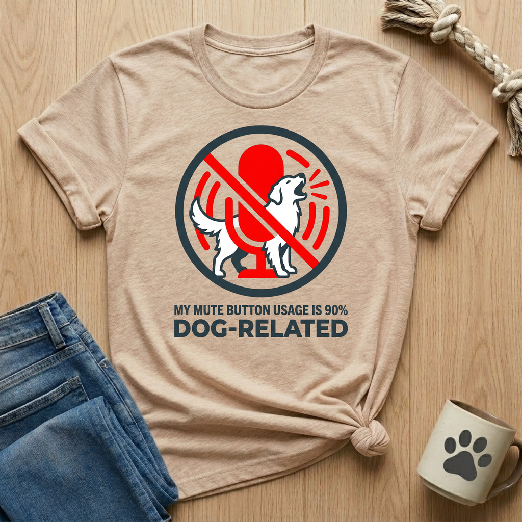 Mute Button Usage T-Shirt