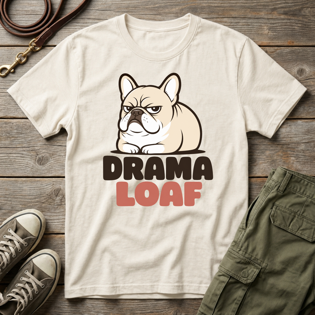 Frenchie Drama Loaf T-Shirt
