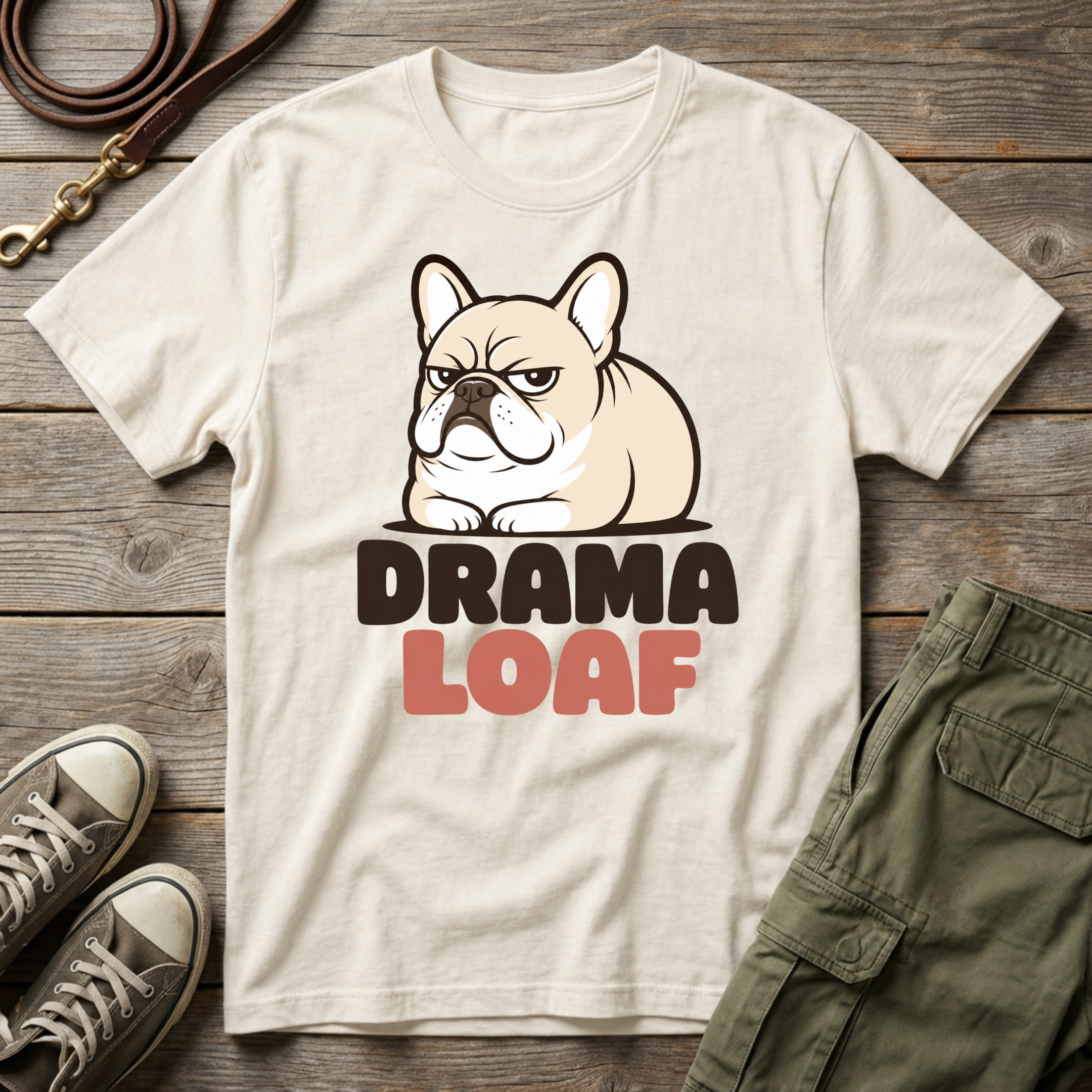 Frenchie Drama Loaf T-Shirt