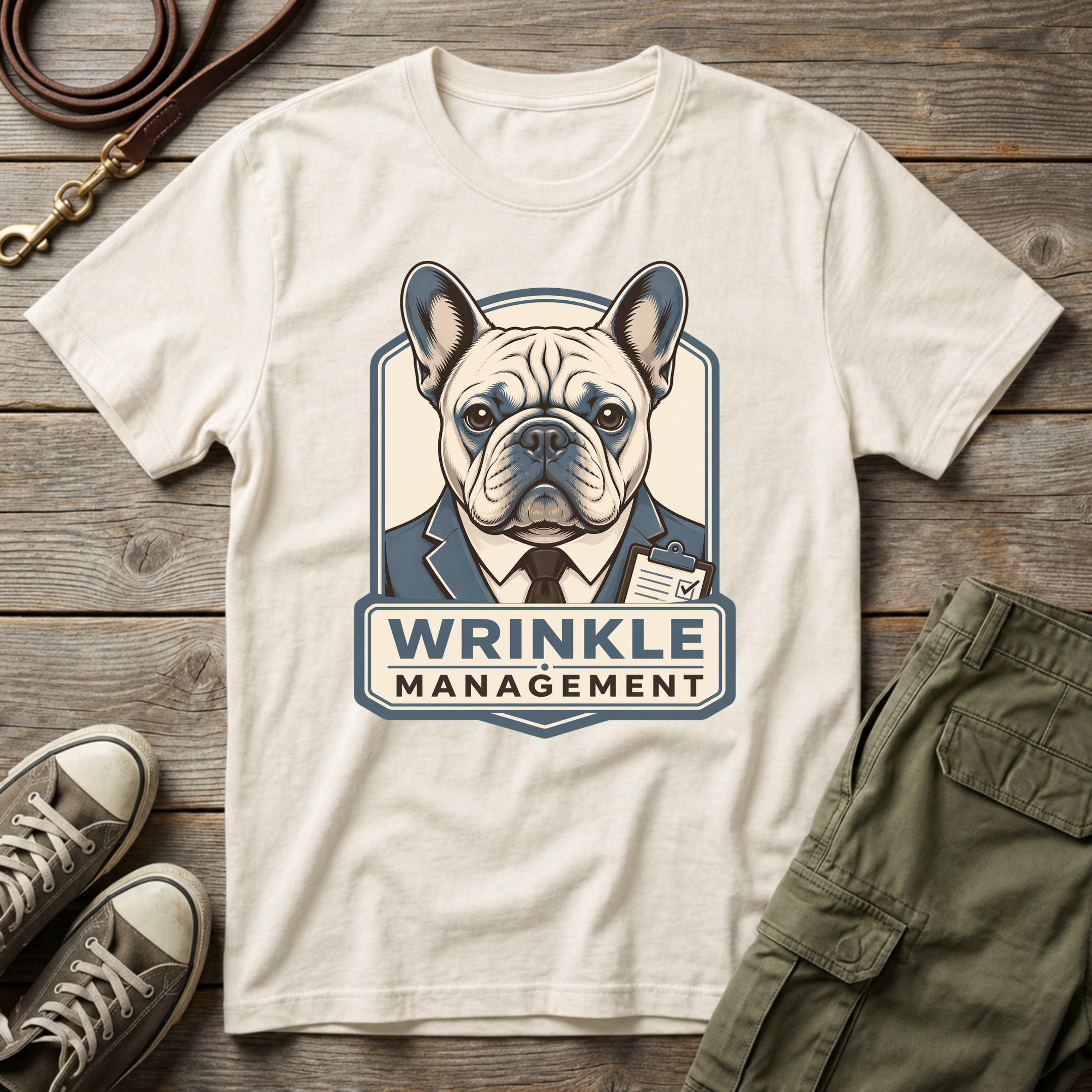 Frenchie Wrinkle Management T-Shirt