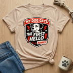 Dog Gets First Hello T-Shirt
