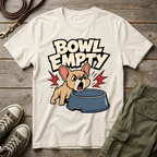 Frenchie Empty Bowl T-Shirt