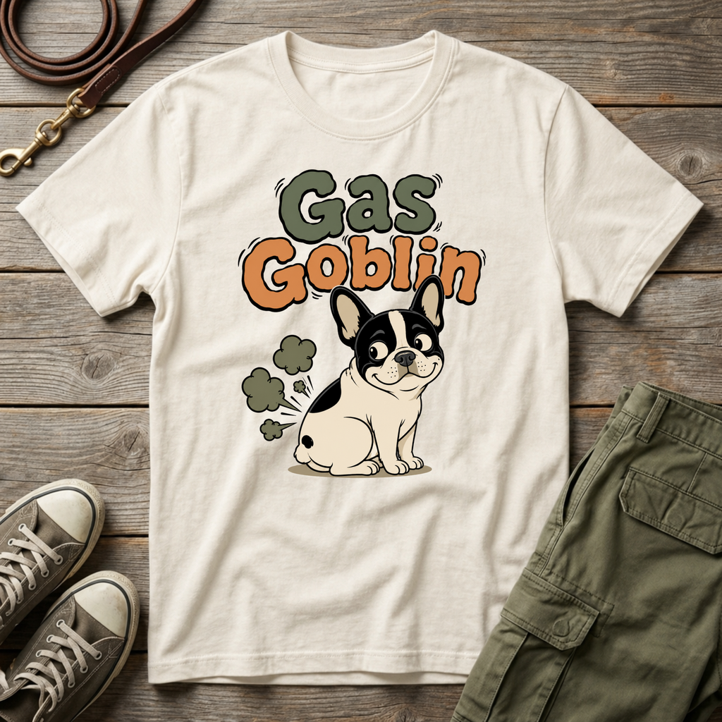 Frenchie Gas Goblin T-Shirt