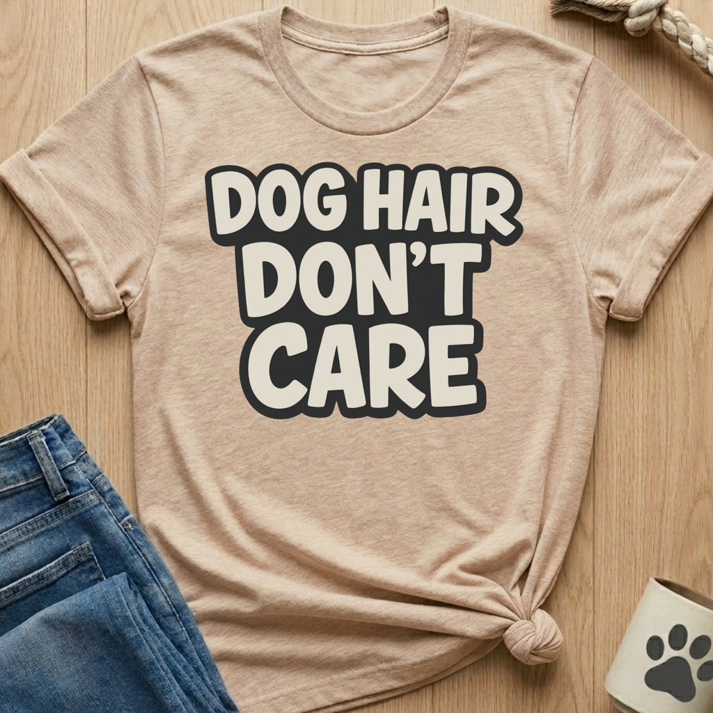 Dog Hair Don't Care T-Shirt