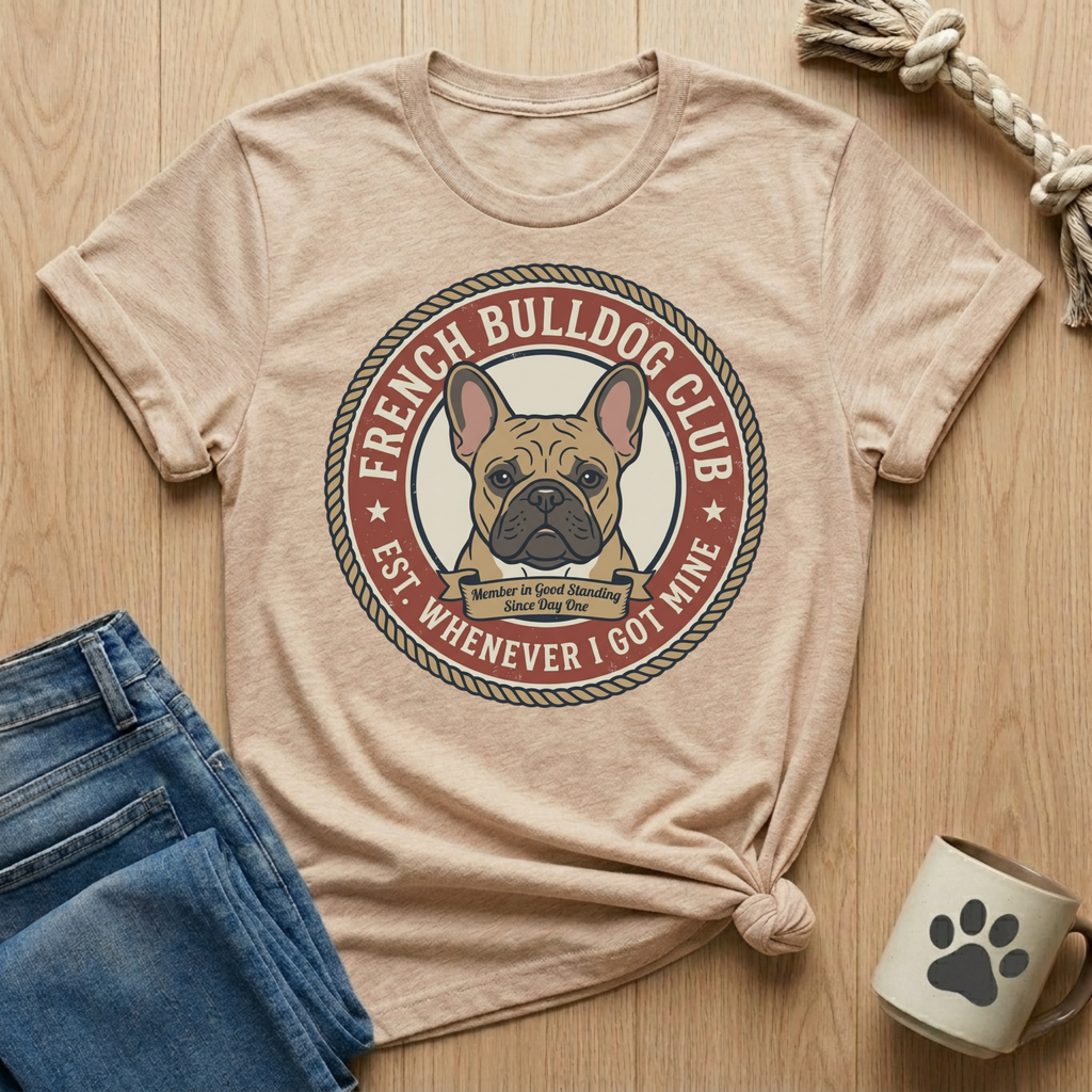 French Bulldog Club T-Shirt