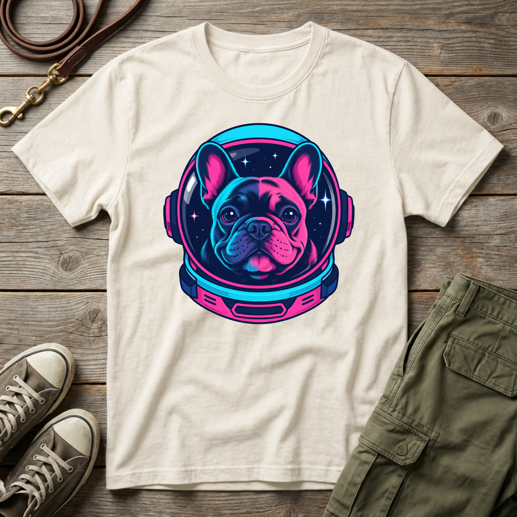 Space Frenchie T-Shirt