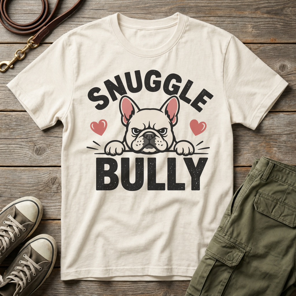 Frenchie Snuggle Bully T-Shirt