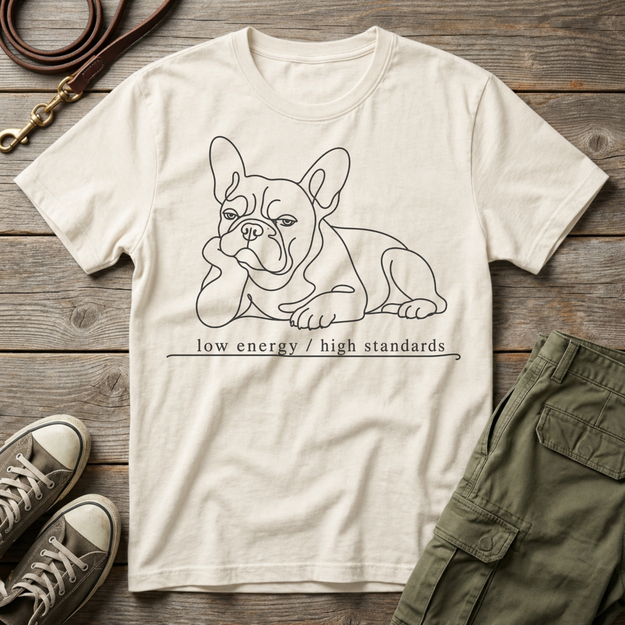 Frenchie High Standards T-Shirt
