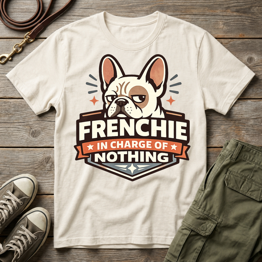 Frenchie Not In Charge T-Shirt