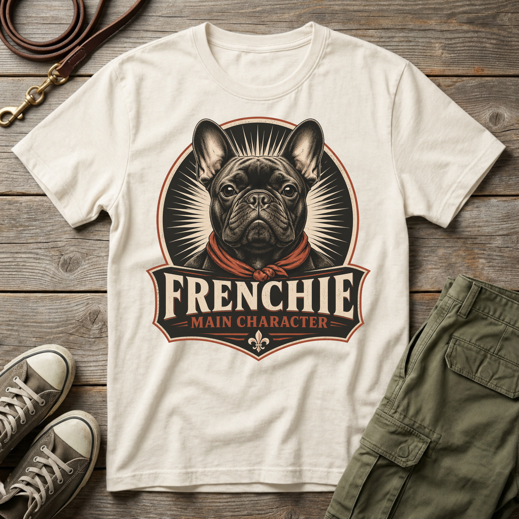 Frenchie Main Character T-Shirt