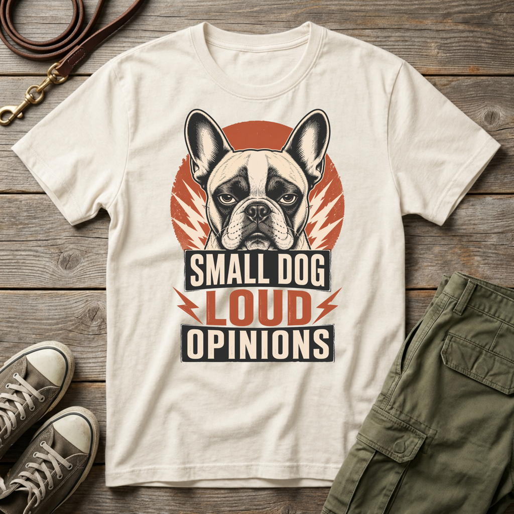 Frenchie Loud Opinions T-Shirt