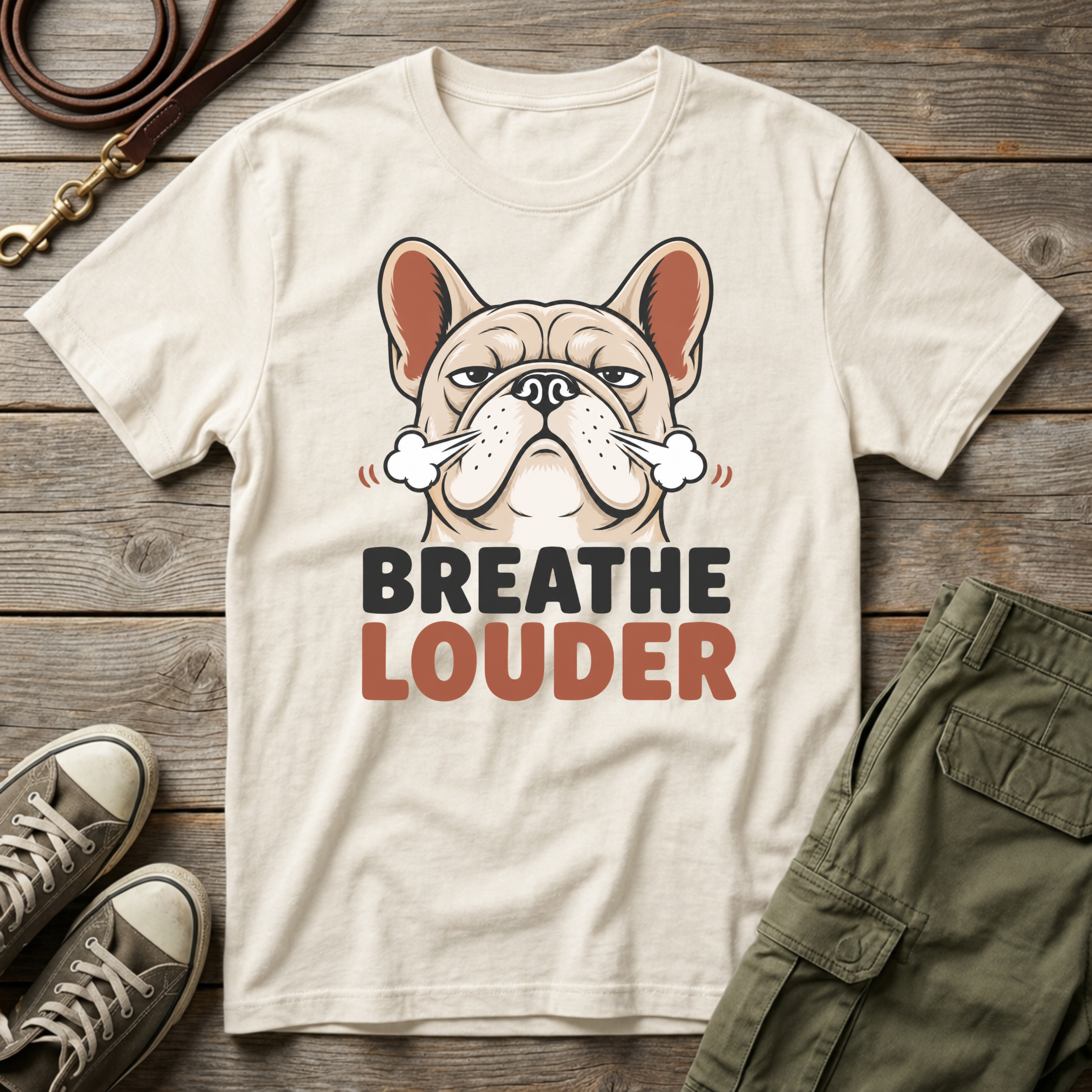 Frenchie | Breathe Louder T-Shirt