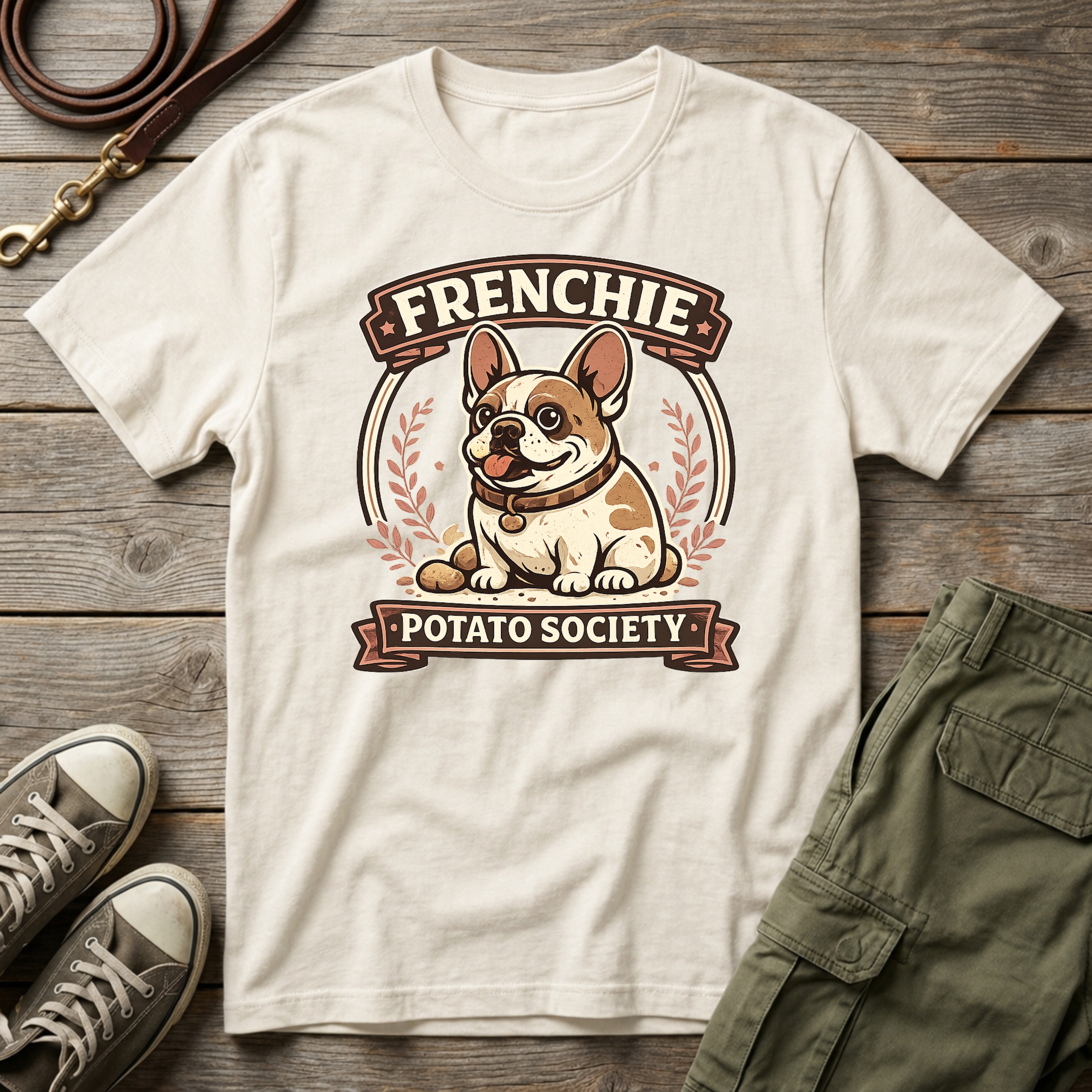 Frenchie Potato Society T-Shirt