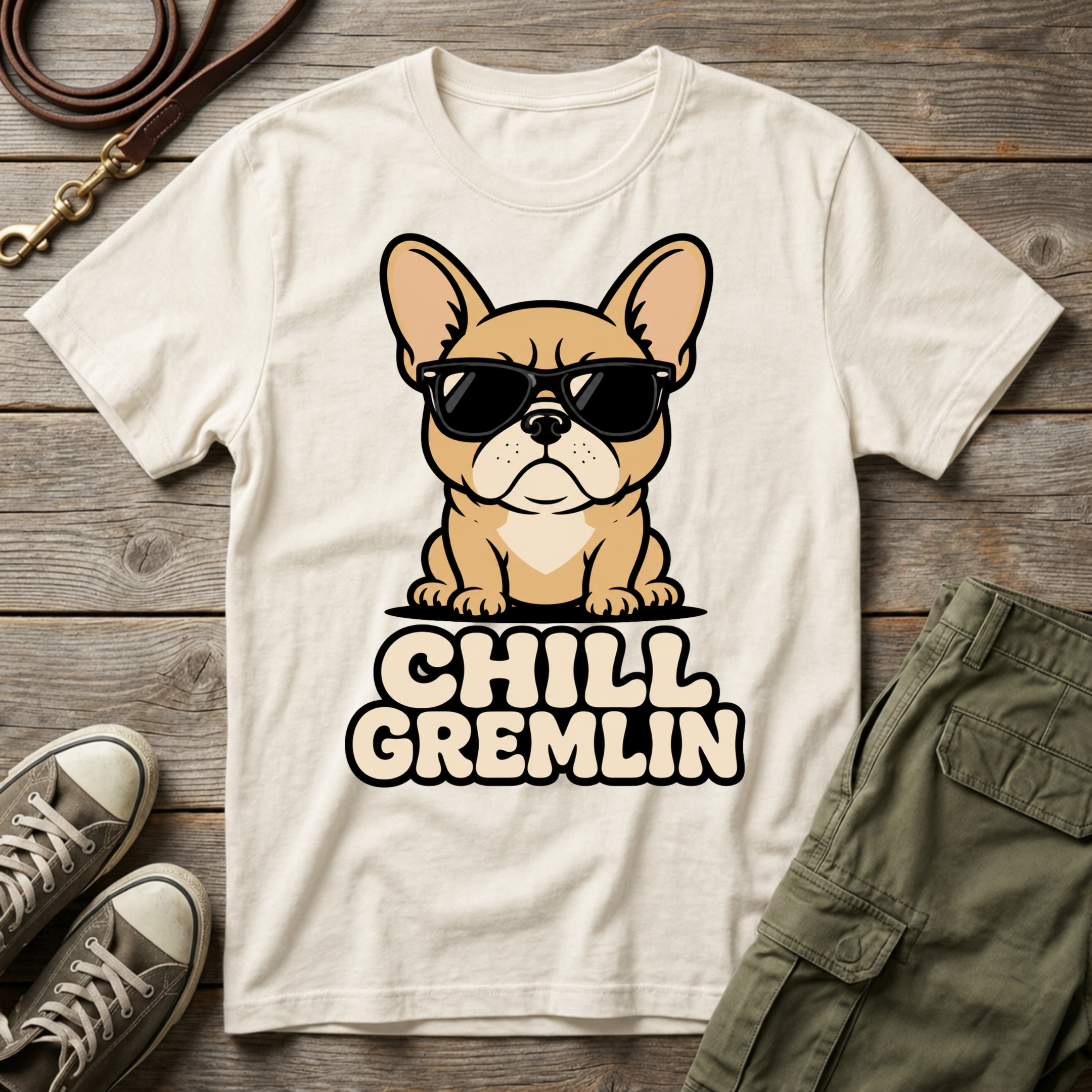 Frenchie Chill Gremlin T-Shirt