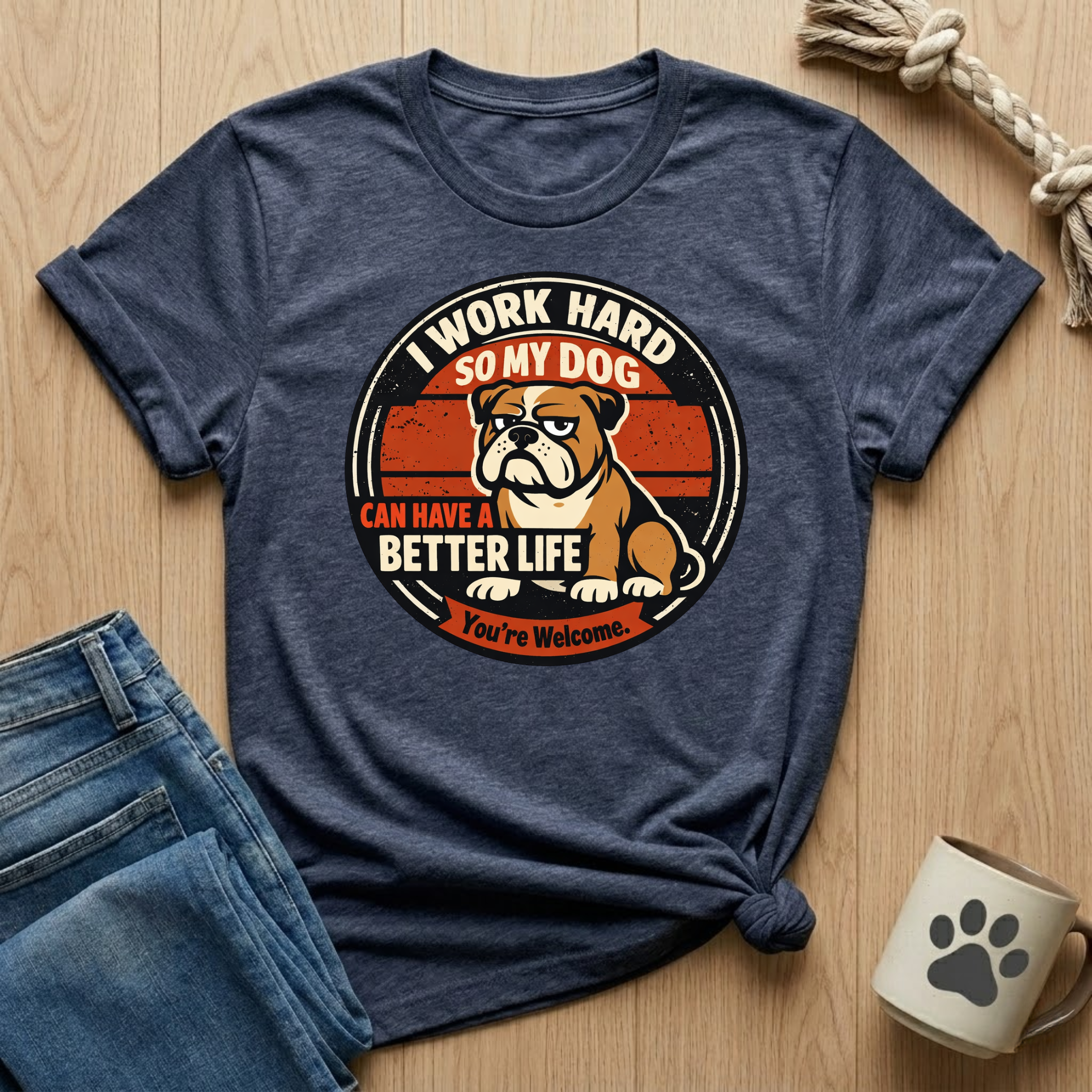 I Work Hard So My Dog Can Have A Better Life T-Shirt