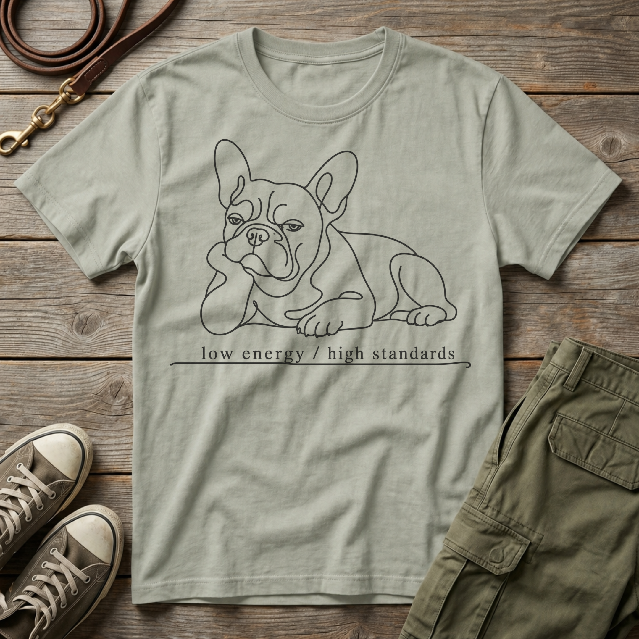 Frenchie High Standards T-Shirt