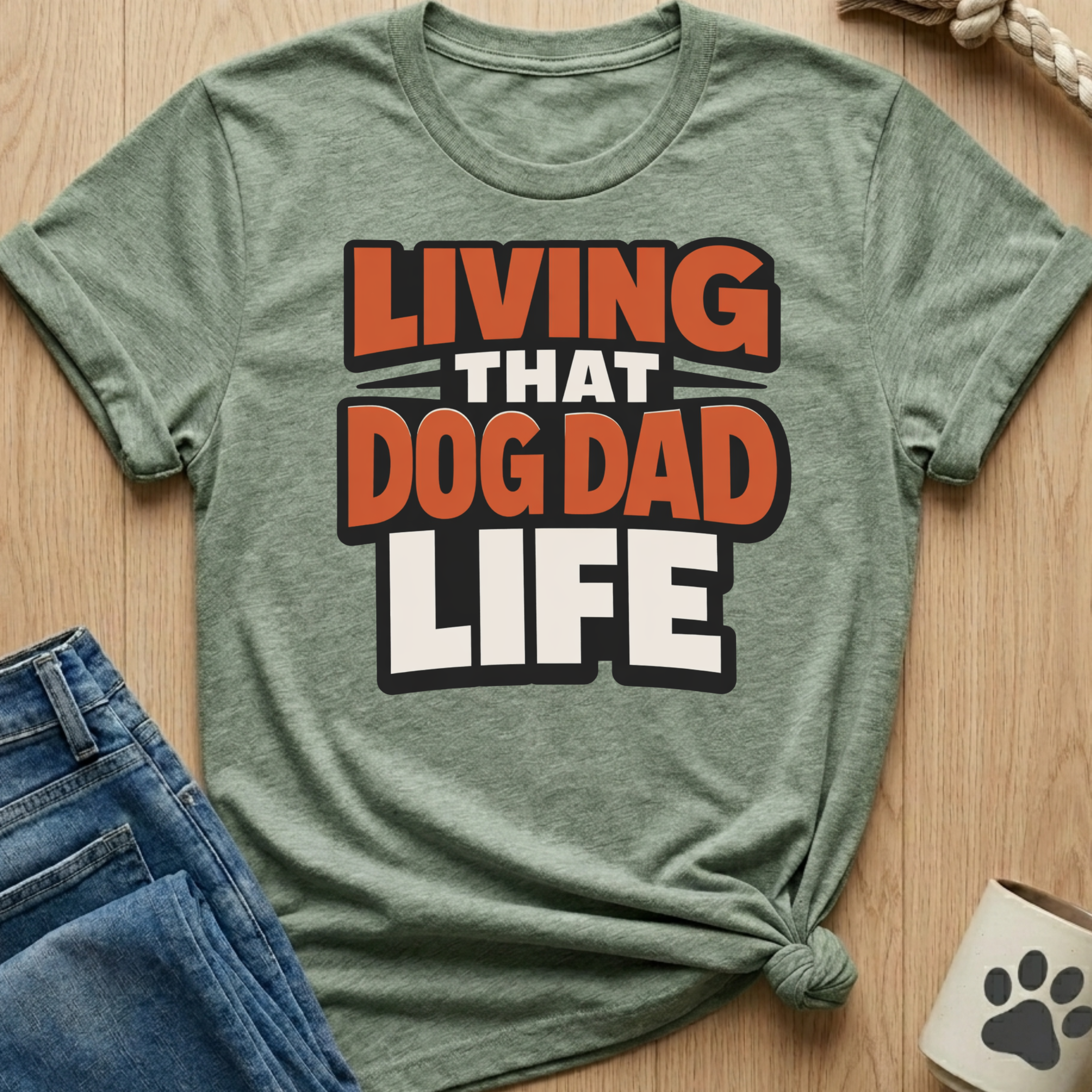 Dog Dad Life T-Shirt