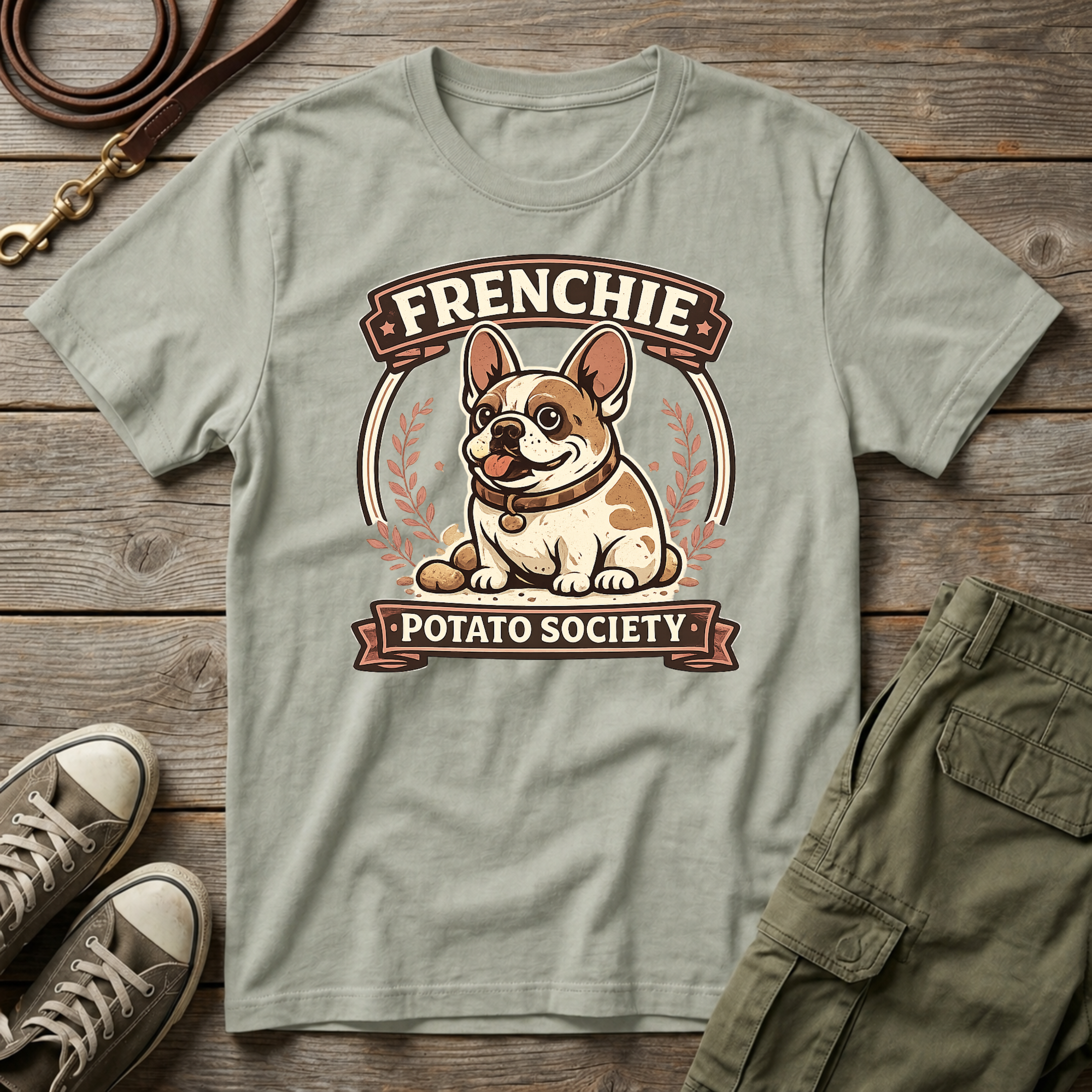 Frenchie Potato Society T-Shirt