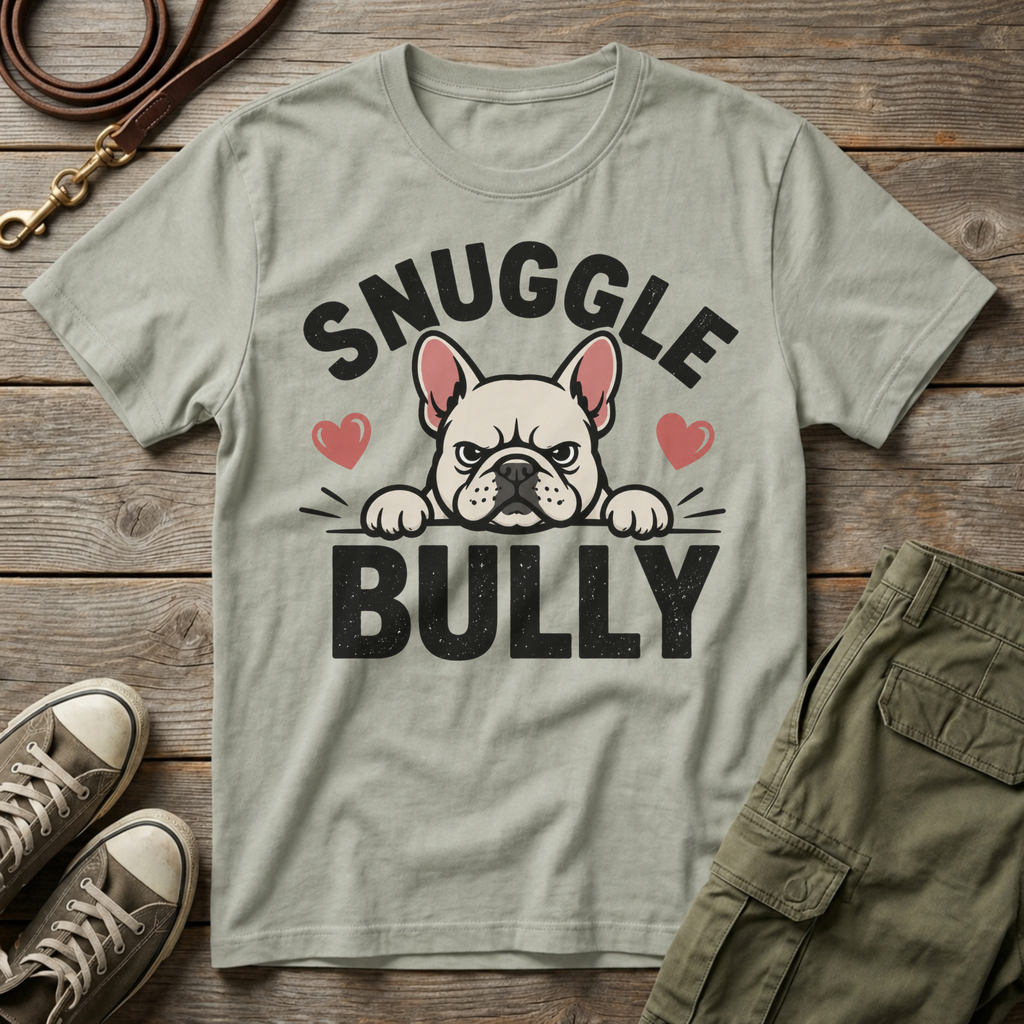 Frenchie Snuggle Bully T-Shirt