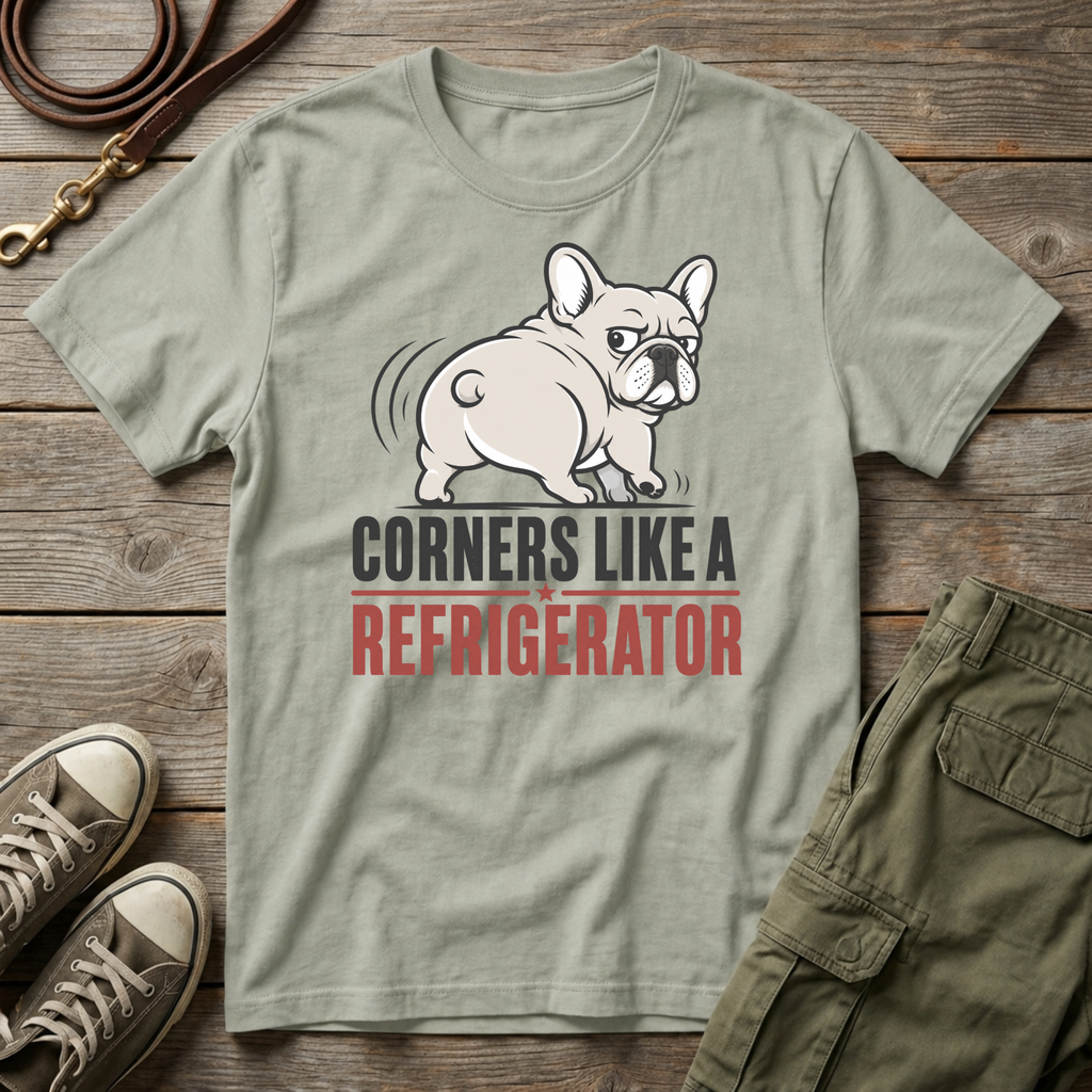 Frenchie Corners LIke A Fridge T-Shirt