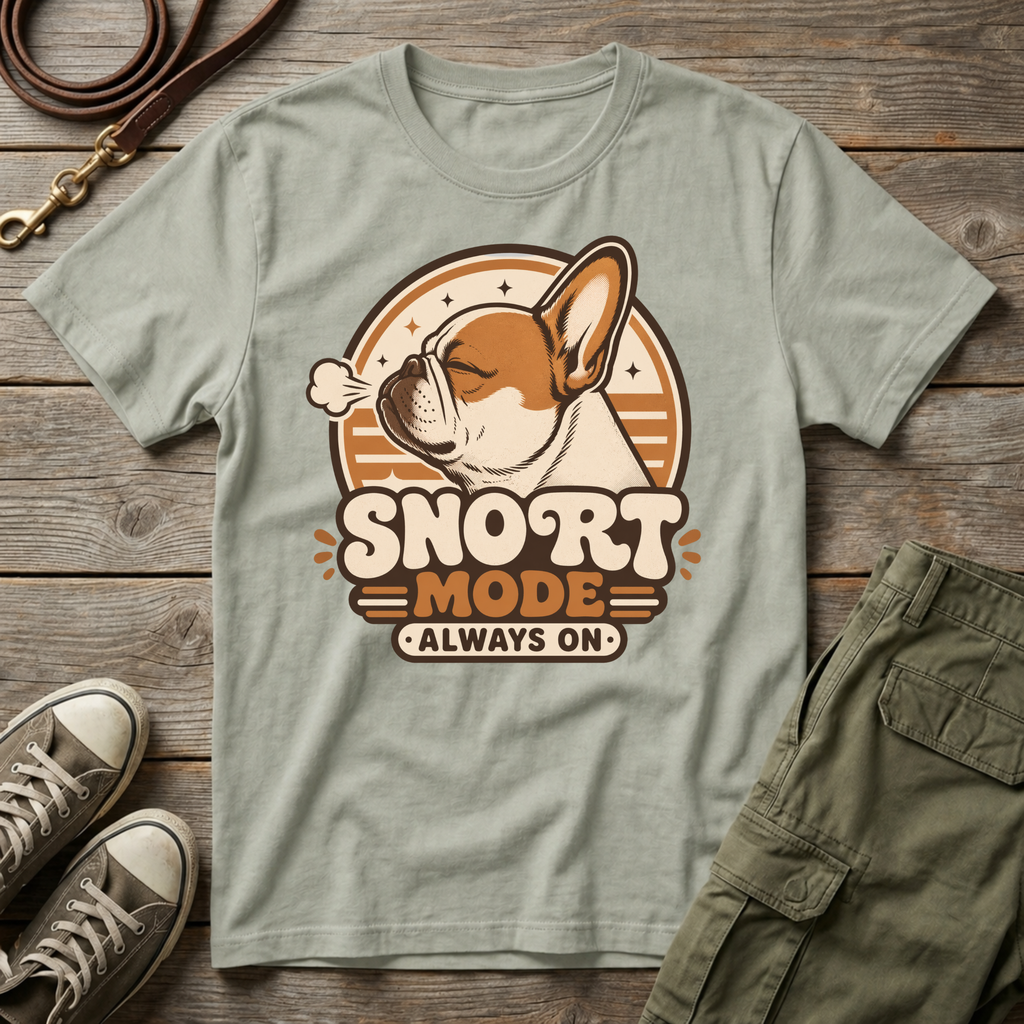Frenchie Snort Mode T-Shirt