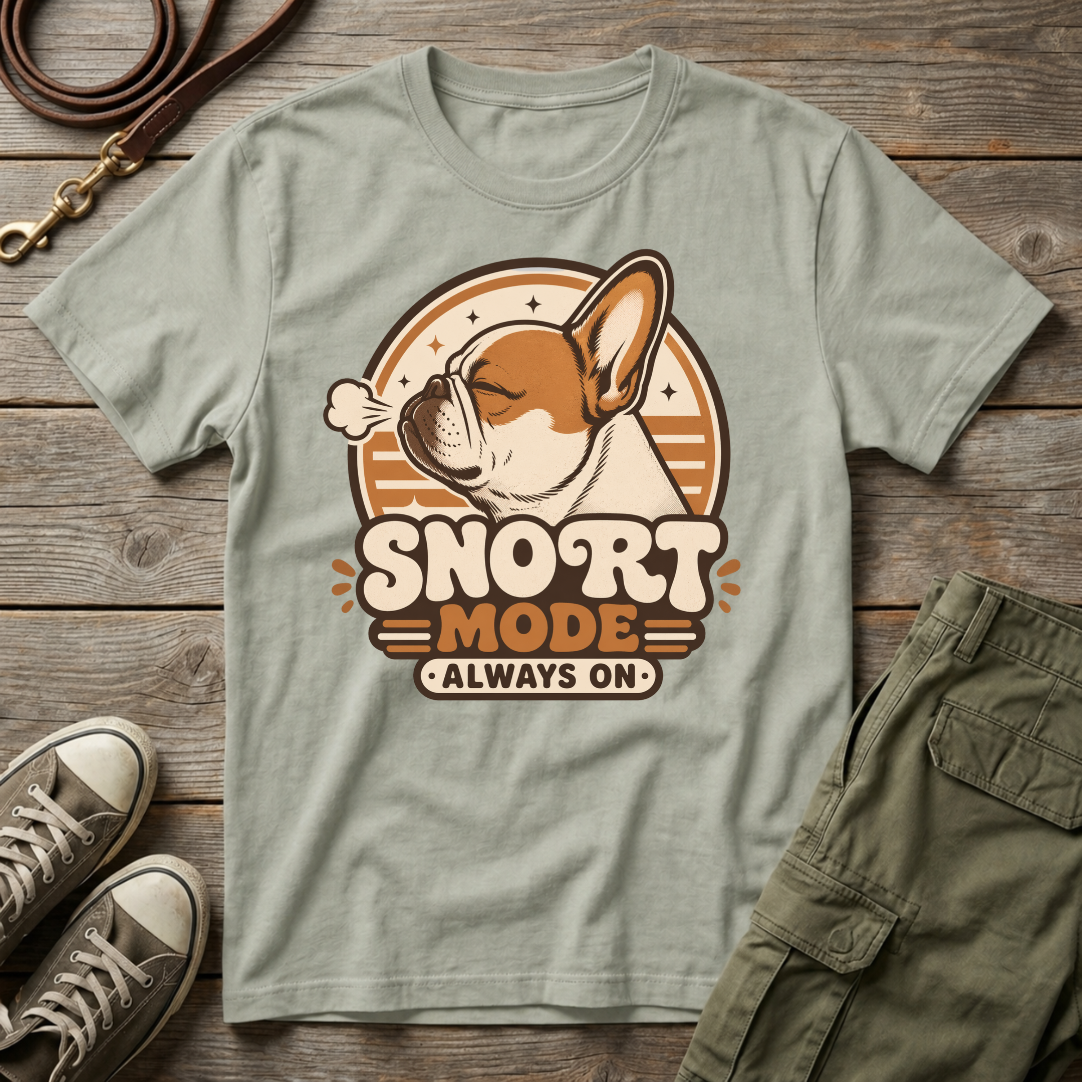 Frenchie Snort Mode T-Shirt