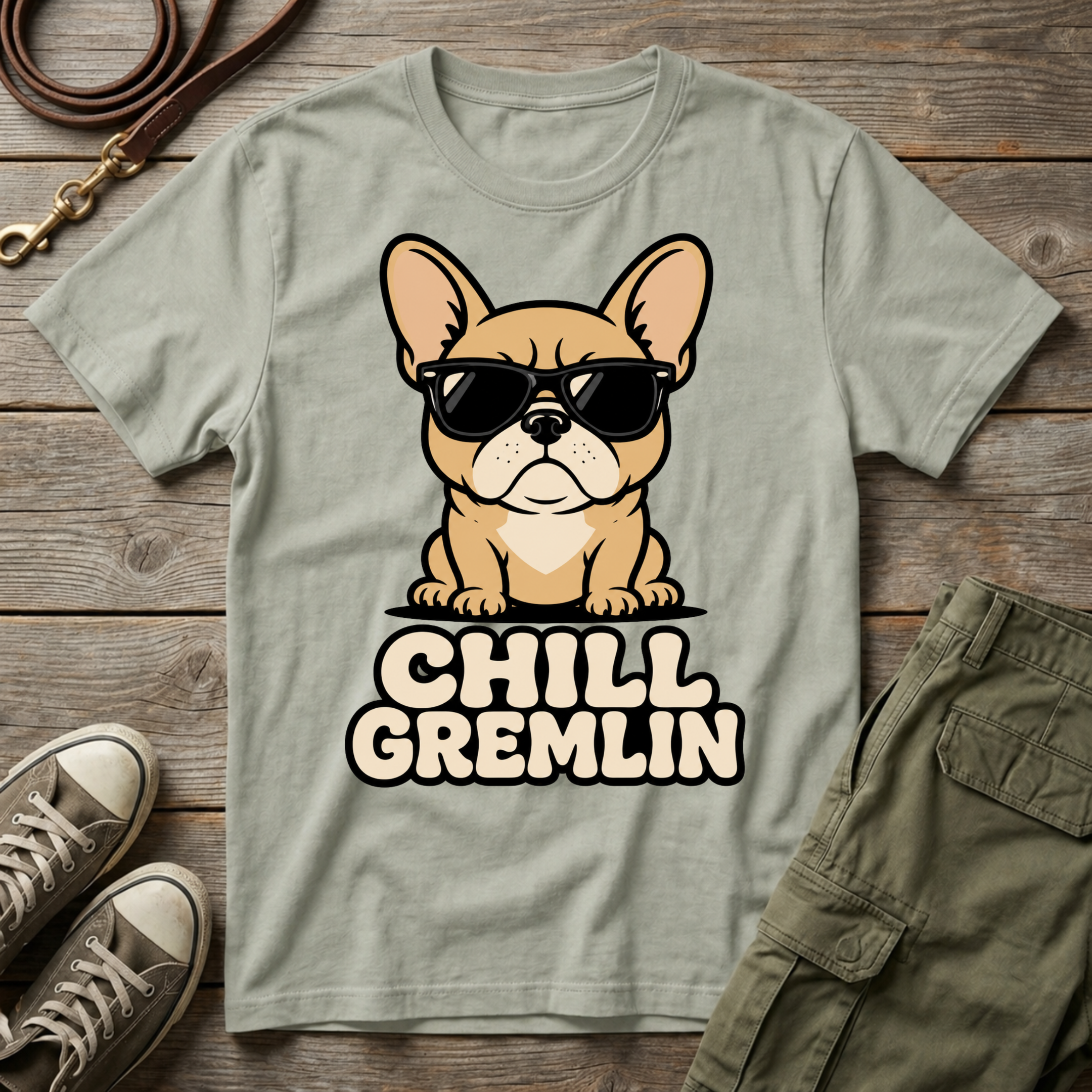 Frenchie Chill Gremlin T-Shirt