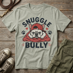 Frenchie Snuggle Bully Cap T-Shirt