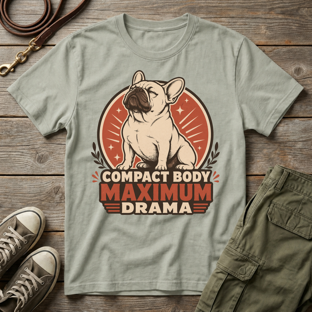 Frenchie Max Drama T-Shirt