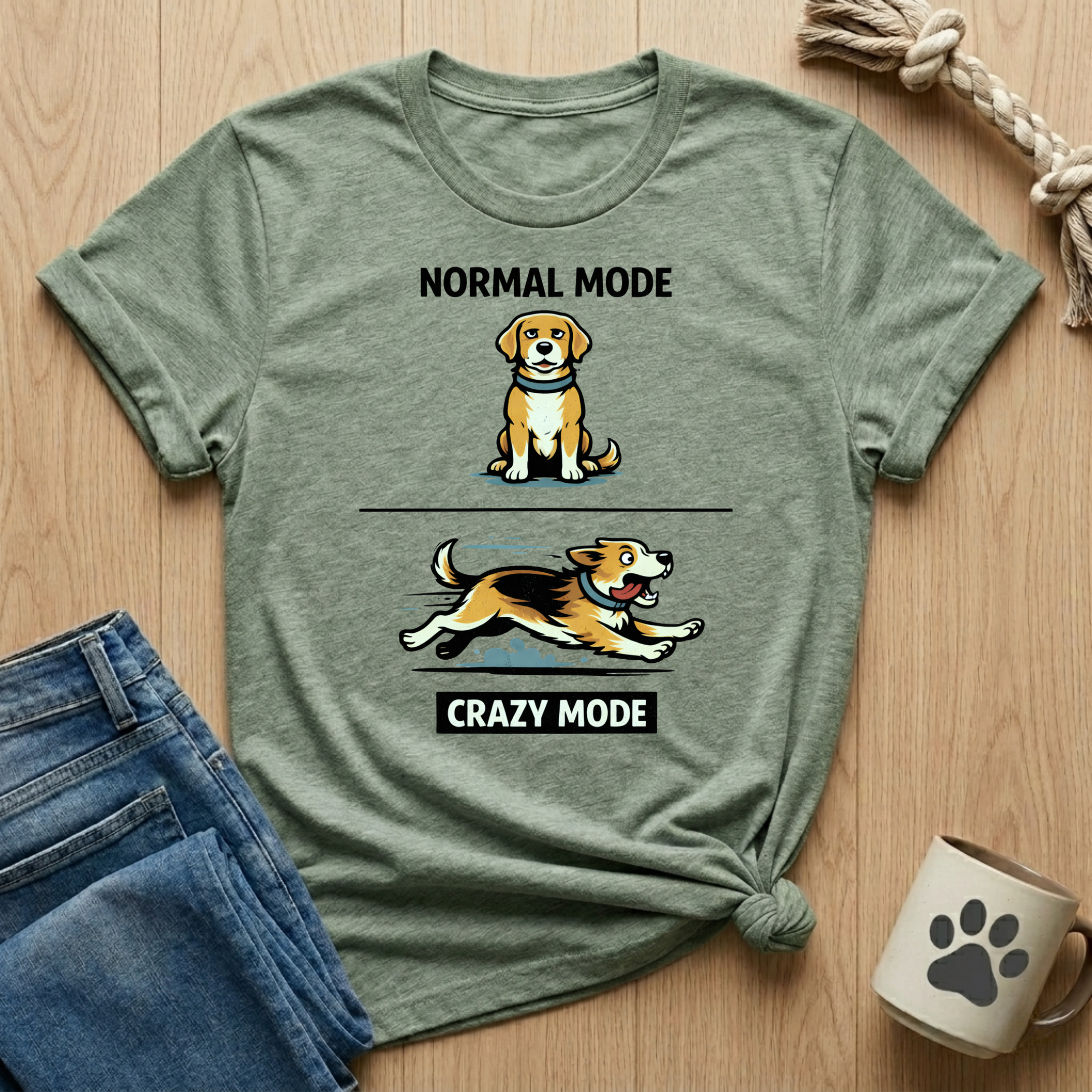 Normal Mode Crazy Mode T-Shirt