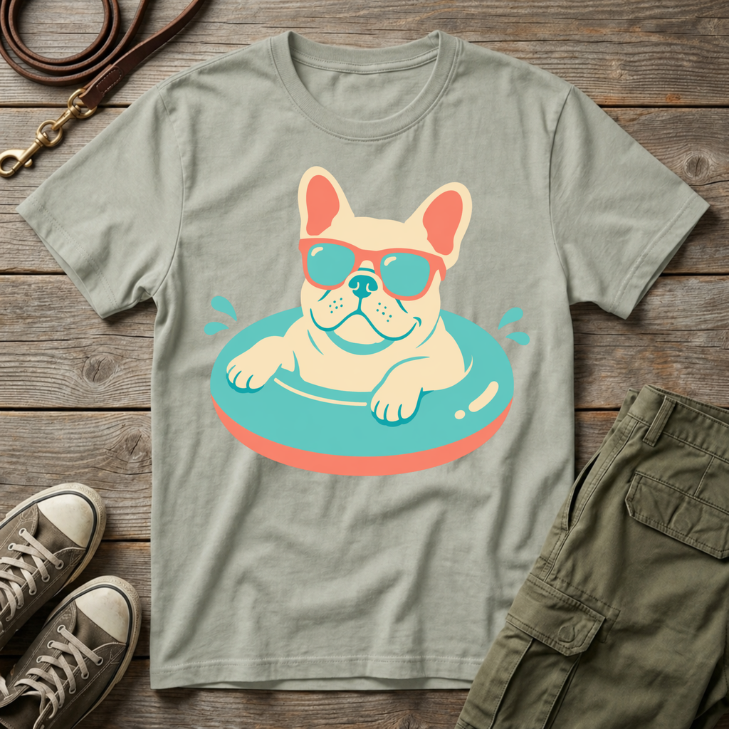 Frenchie Floatie T-Shirt