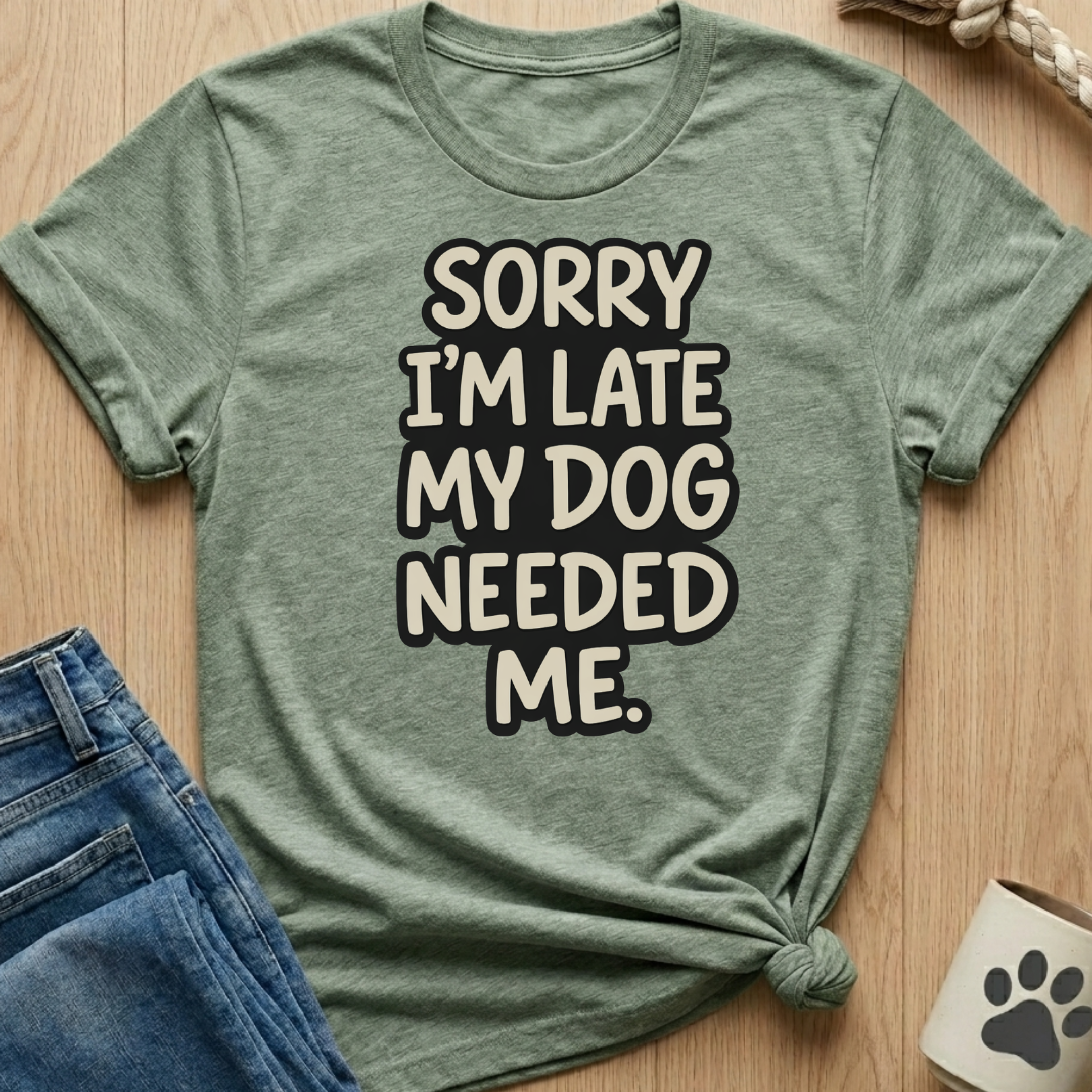 Dog Needed Me T-Shirt