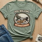 Dog Walking Cardio T-Shirt