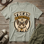 Frenchie Treat Detective T-Shirt